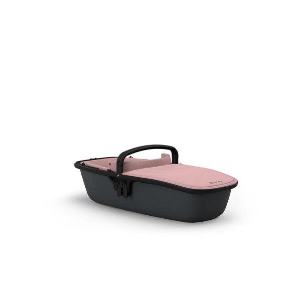 Encontraproduto.com.br - Moisés Zapp Lux Carrycot Quinny - Blush on Graphite