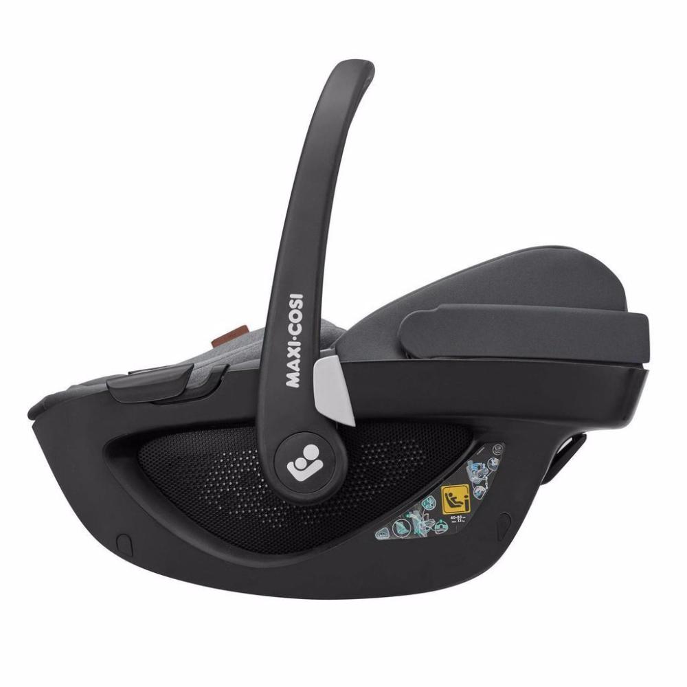 Encontraproduto.com.br - Bebê Conforto Pebble Giro 360° com Base Isofix Maxi-Cosi Twilic Grey