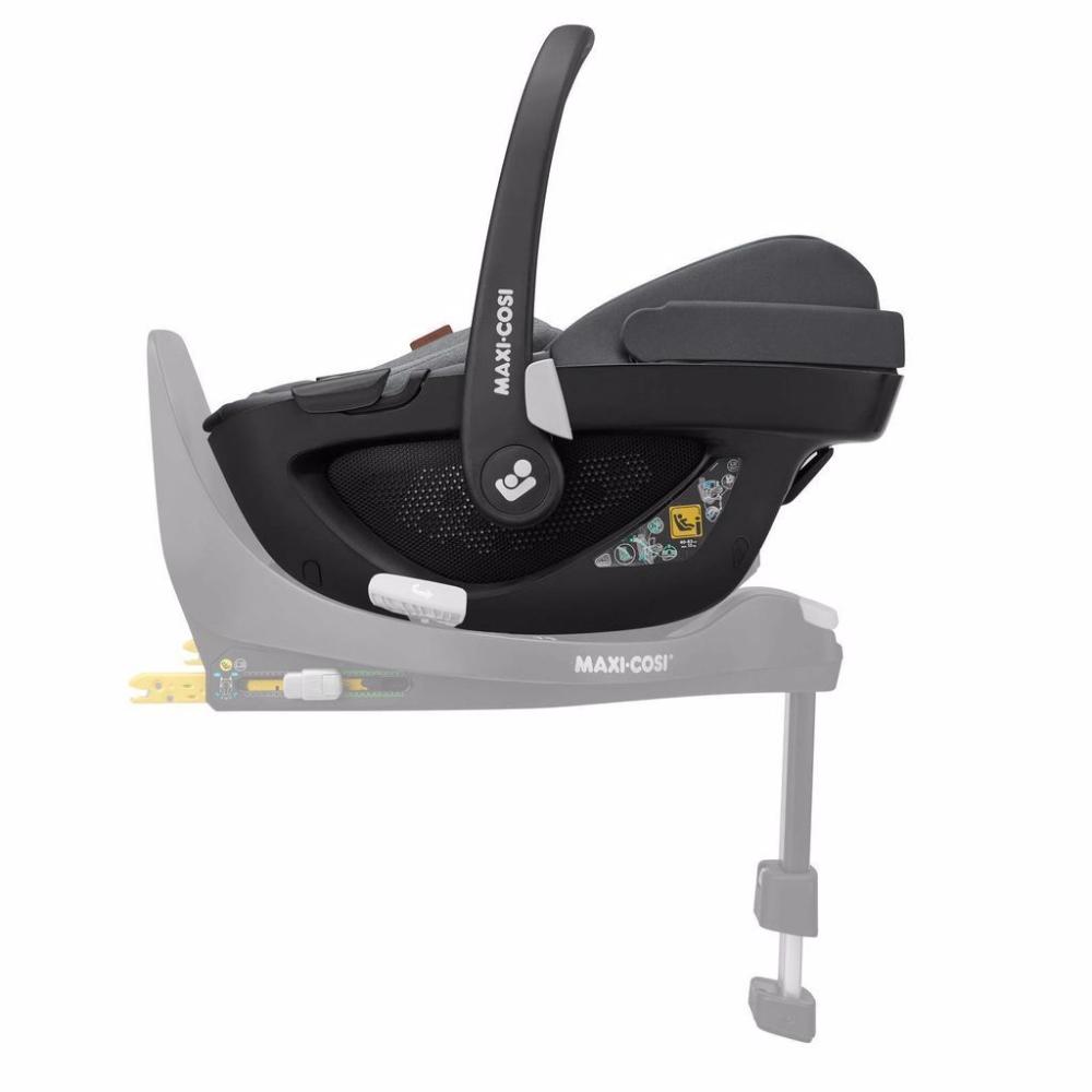 Encontraproduto.com.br - Bebê Conforto Pebble Giro 360° com Base Isofix Maxi-Cosi Twilic Grey
