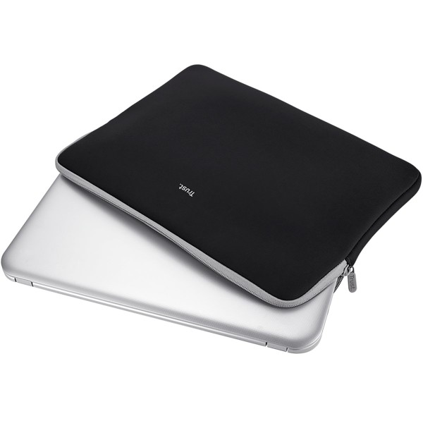 Encontraproduto.com.br - Case Para Notebook Trust Primo Sft Neoprene Preto 21251