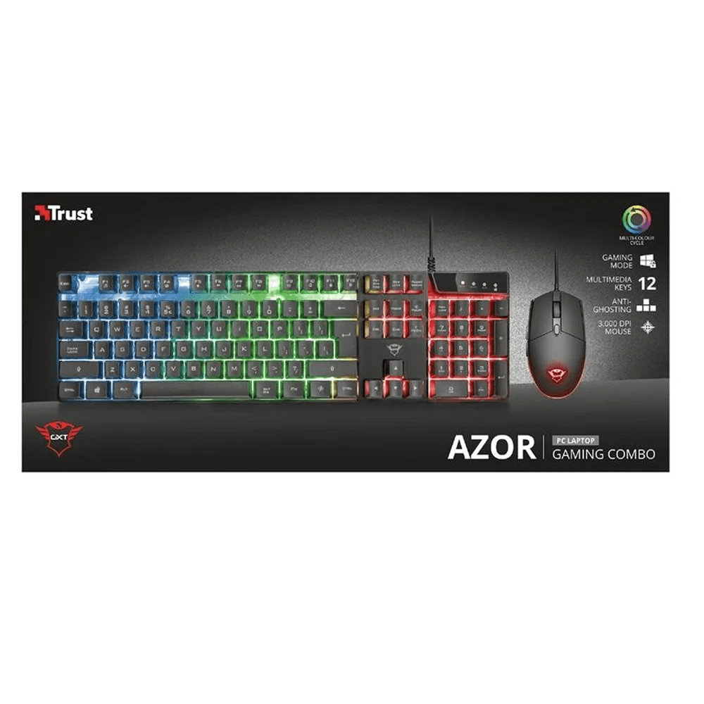 Encontraproduto.com.br - Teclado e Mouse Gamer Led Gxt 838