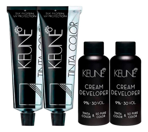 Encontraproduto.com.br - Keune Tinta Color 8.32 Louro Claro Bege