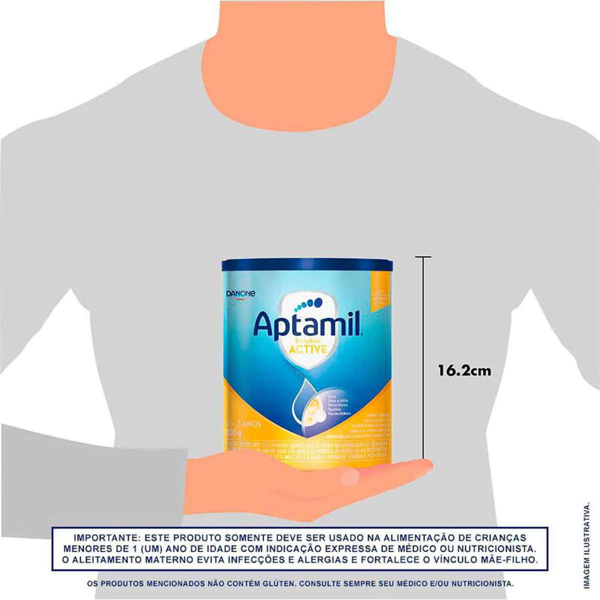 Encontraproduto.com.br - Leite em Pó Aptamil Pro Expert Active (Emb. contém 1un. de 800g)