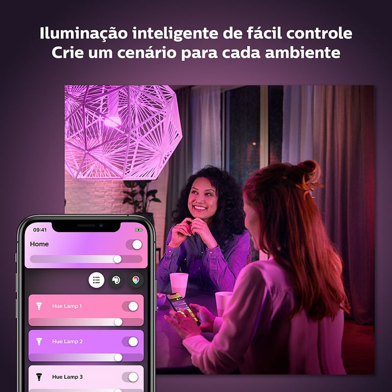 Encontraproduto.com.br - Philips Hue Hub Ponte De Conexão (Central) Para Controlar Inteligente Da Philips Hue Via Wifi Philips
