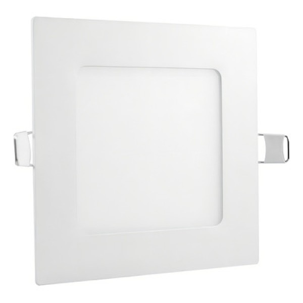 Plafon embutir Philips quadrado 12W amarela 3000K BV 17x17