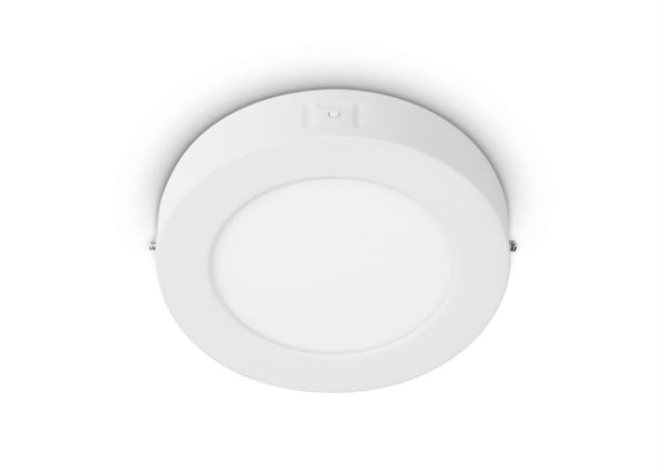 Encontraproduto.com.br - Plafon Sobrepor Philips redondo 12W luz amarela 3000K