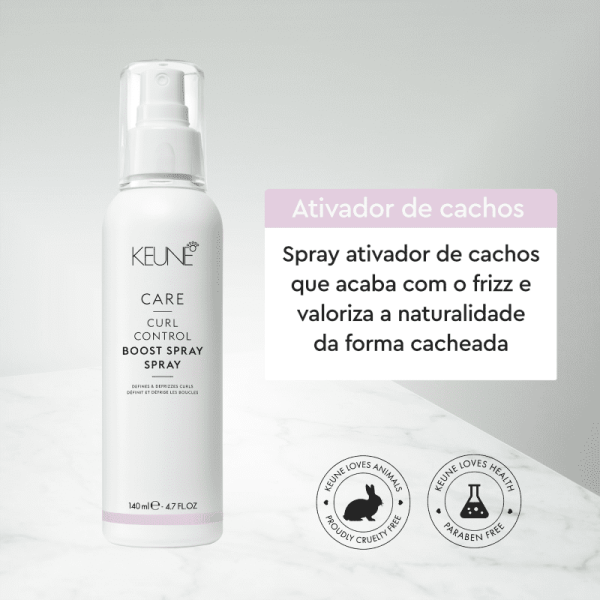 Encontraproduto.com.br - Leave-in Keune Care Curl Control Boost 140 ml