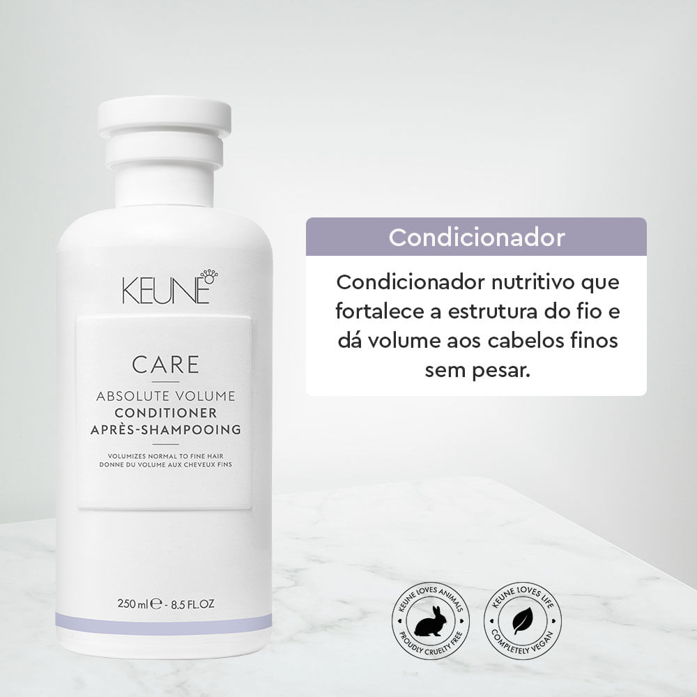 Encontraproduto.com.br - COND.KEUNE 250ML ABSOLUTE VOLUME
