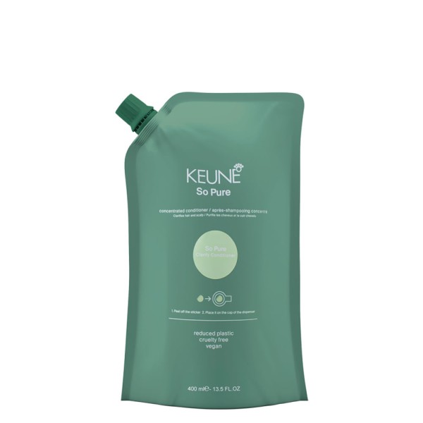 Encontraproduto.com.br - Condicionador Keune So Pure Clarify Refil 400 ml