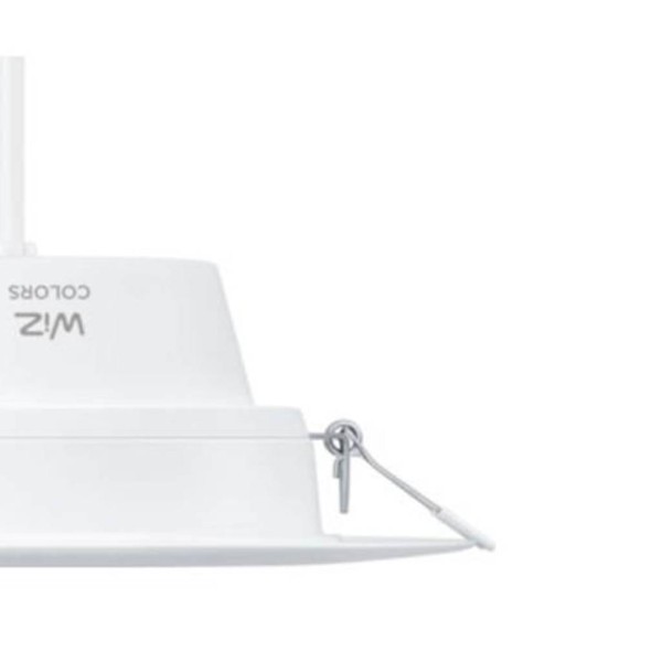 Encontraproduto.com.br - Luminária LED De Embutir Redonda 8,3W 127V Rgb Wi-Fi Wiz Philips