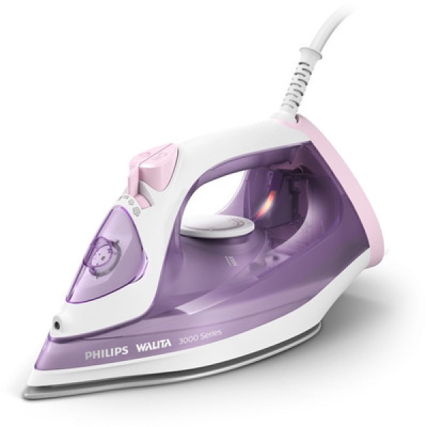 Ferro À Vapor Philips Walita DST3010/34 2000W Branco e Rosa 220V