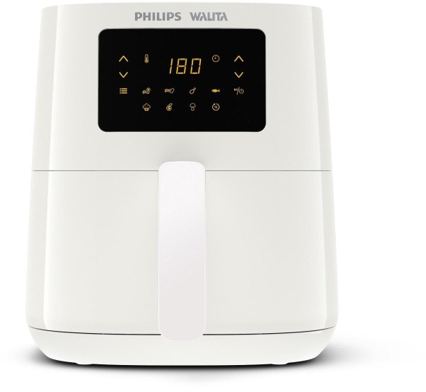 Fritadeira Airfryer Digital Philips Walita Série 3000 4,1 Litros 1400w Branco Ri9252/01 - 127v