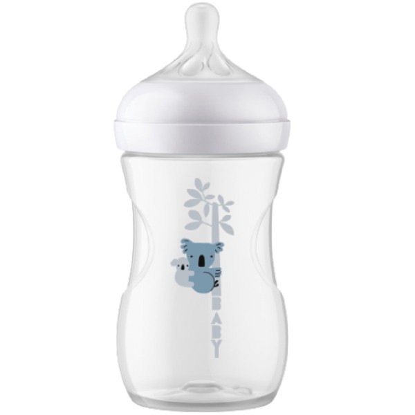 Encontraproduto.com.br - Philips Avent Ritmo Individual Mamadeira Pétala 3.0 azul 260mL