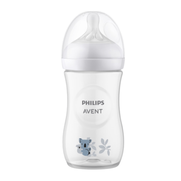 Encontraproduto.com.br - Philips Avent Ritmo Individual Mamadeira Pétala 3.0 azul 260mL