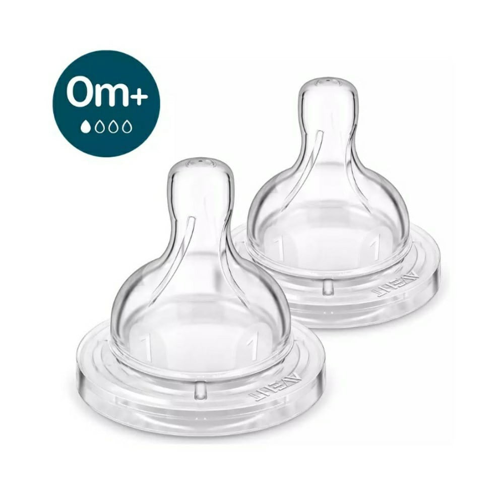 Encontraproduto.com.br - Bico de Mamadeira Philips Avent Anti-colic Recém Nascido Com 2 Unidades