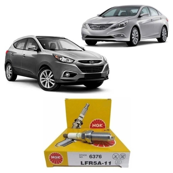Vela Hyundai Sonata 2.4 16V 10 Ix35 2.0 16V 10 Gas Kia Sor