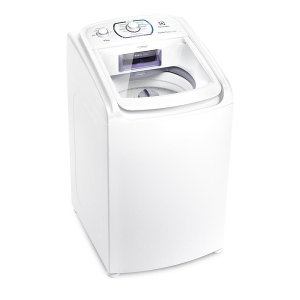 Encontraproduto.com.br - Lavadora de Roupas Automática Electrolux 11kg Essencial Care LES11 com 10 Programas de Lavagem Branca