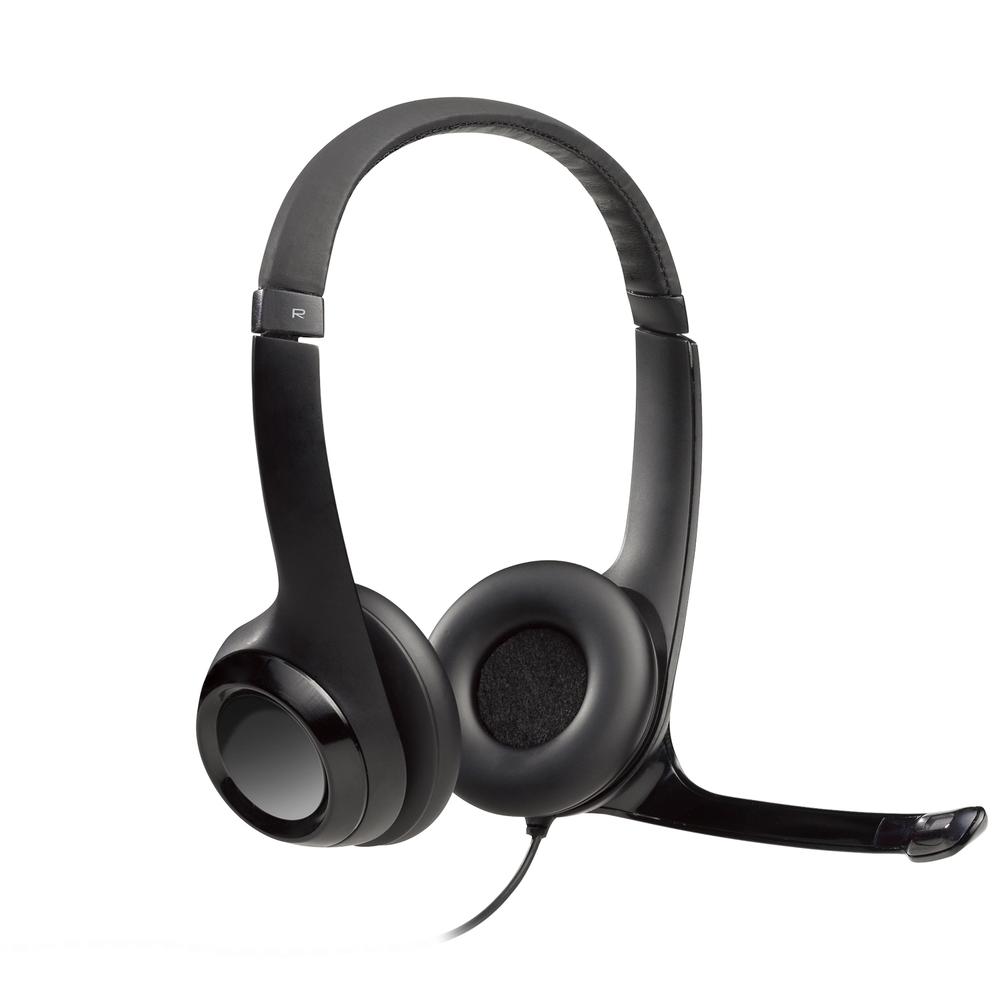 Headset Com Fio Usb Logitech H390 - Preto
