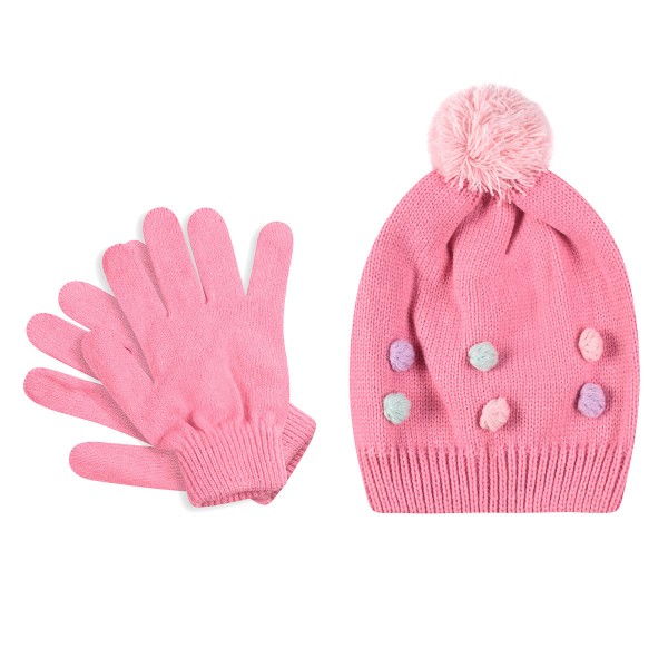 Gorro Infantil Coração Rosa - Yeapp