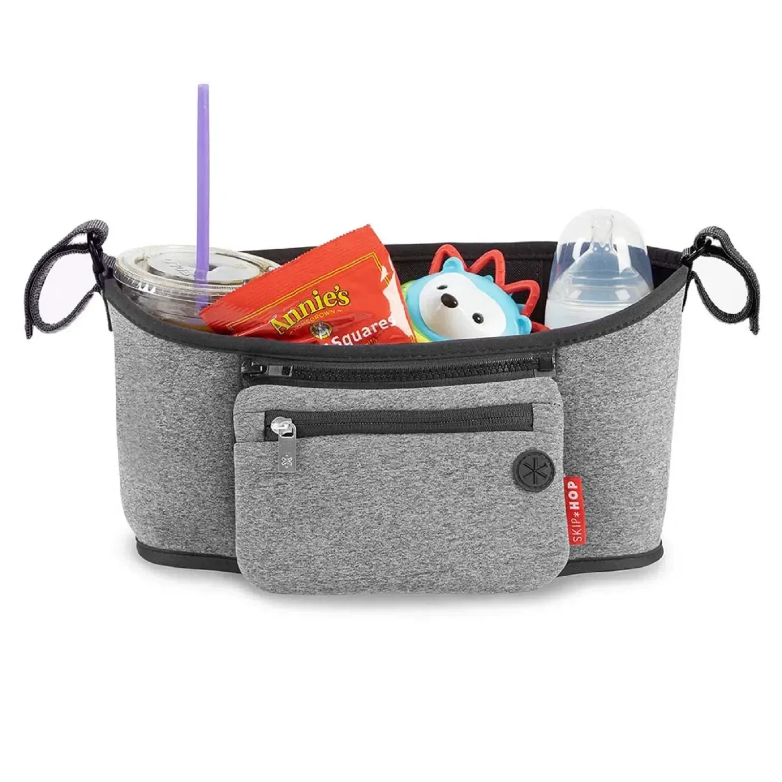 Encontraproduto.com.br - Organizador Skip Hop de Carrinho de Bebê Cinza