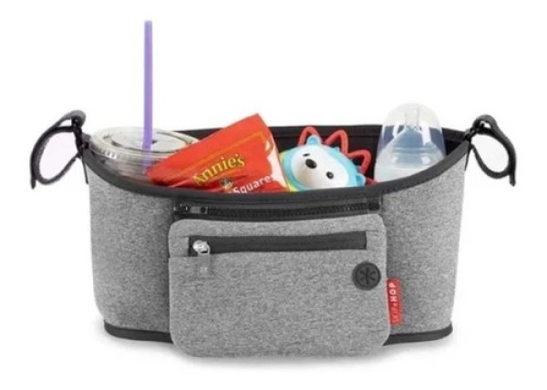 Encontraproduto.com.br - Organizador Skip Hop de Carrinho de Bebê Cinza