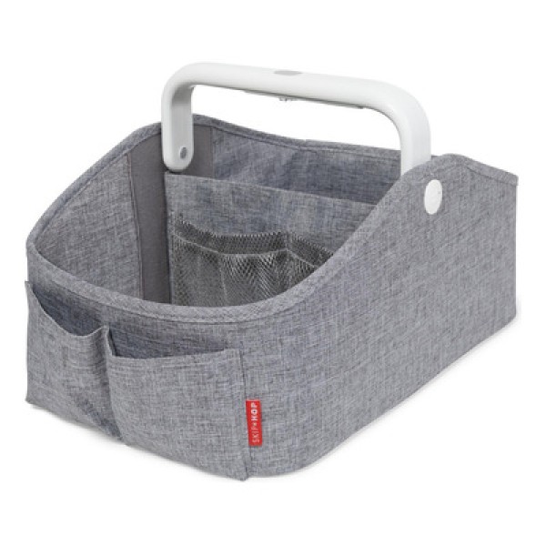 Organizador de Acessórios de Bebê com Led Cinza Skip Hop
