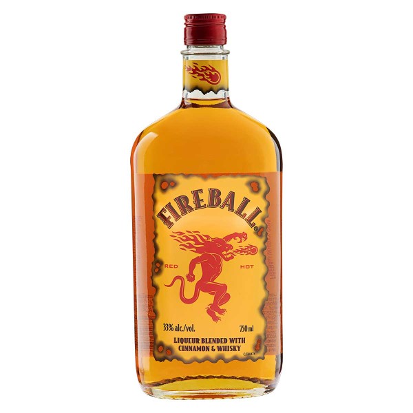Encontraproduto.com.br - Licor Fireball Whisky com Canela 750ml