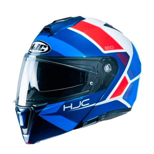 Encontraproduto.com.br - Capacete Hjc I90 Hollen Azul 59 [f016]
