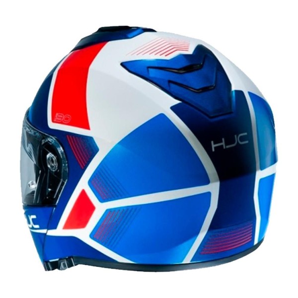 Encontraproduto.com.br - Capacete Hjc I90 Hollen Azul 59 [f016]
