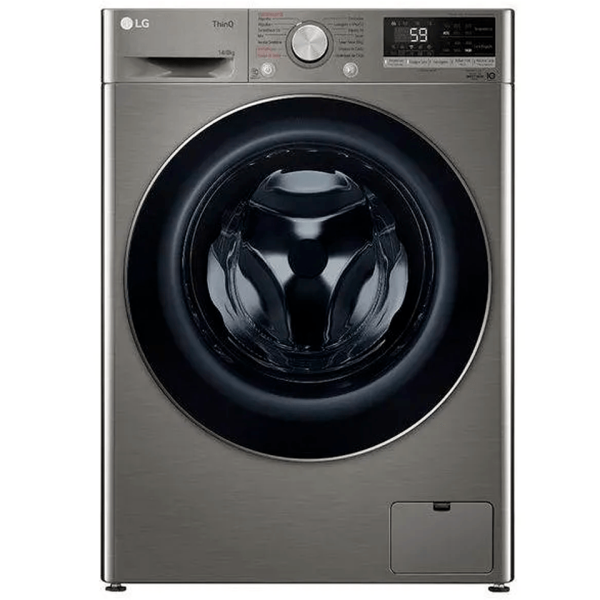 Encontraproduto.com.br - LAVA E SECA 14KG LG CV-5014PC4 SMART VC4 INOX 220V LOOK AIDD