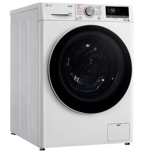Encontraproduto.com.br - LAVA E SECA 14KG LG CV-5014PC4 SMART VC4 INOX 220V LOOK AIDD