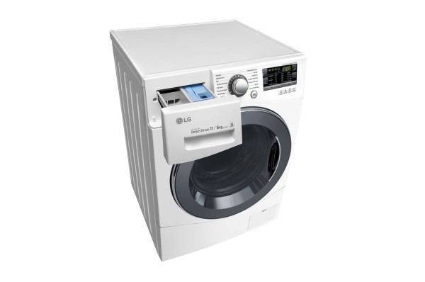 Encontraproduto.com.br - Lava E Seca LG Smart Vc4 14kg 127v Titanium Com Inteligência 110V
