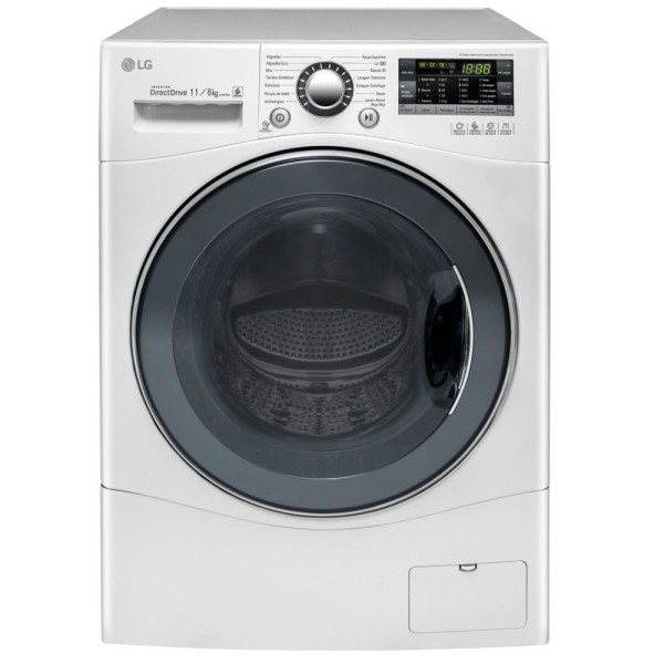 Encontraproduto.com.br - Lava E Seca LG Smart Vc4 14kg 127v Titanium Com Inteligência 110V