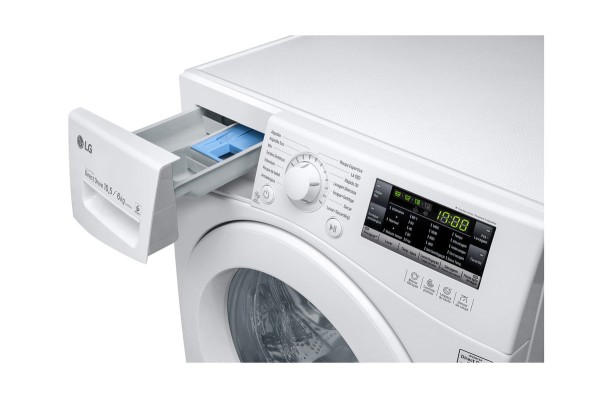 Encontraproduto.com.br - Lava E Seca LG Smart Vc4 14kg 127v Titanium Com Inteligência 110V