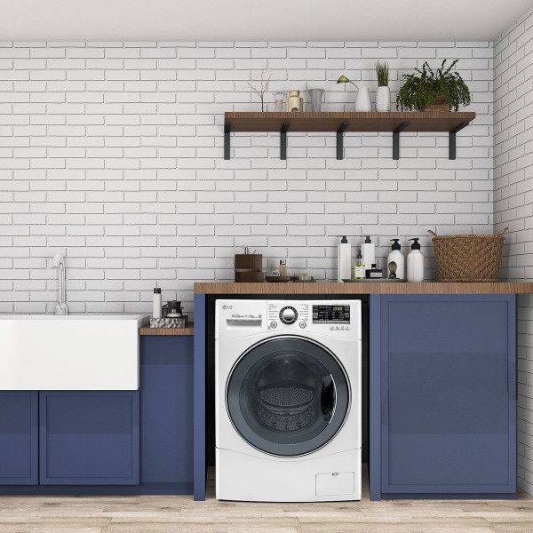 Encontraproduto.com.br - Lava E Seca LG Smart Vc4 14kg 127v Titanium Com Inteligência 110V