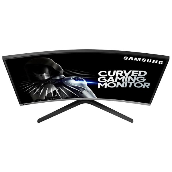 Encontraproduto.com.br - Monitor Gamer LED Curvo 27 Samsung LC27RG50FQLXZD Preto Bivolt