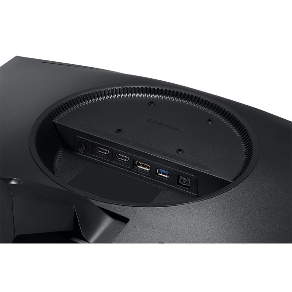 Encontraproduto.com.br - Monitor Gamer LED Curvo 27 Samsung LC27RG50FQLXZD Preto Bivolt