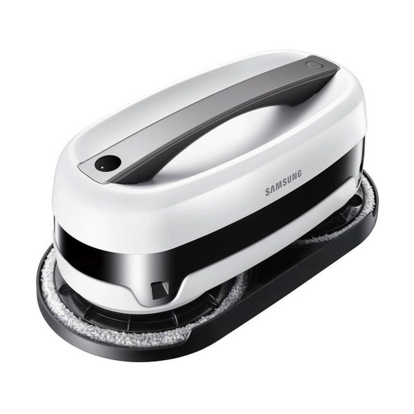Encontraproduto.com.br - Aspirador Robô Passa Pano Samsung Jetbot Mop Vr6000tm Com Controle Remoto Branco Bivolt