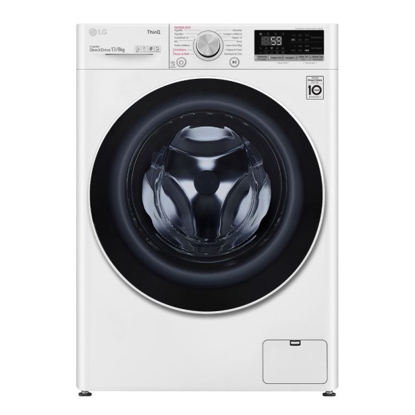 Encontraproduto.com.br - Lava e Seca LG Smart 13Kg VC4 CV5013WC4 Branco 127V