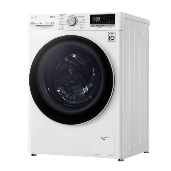 Encontraproduto.com.br - Lava e Seca LG Smart 13Kg VC4 CV5013WC4 Branco 127V