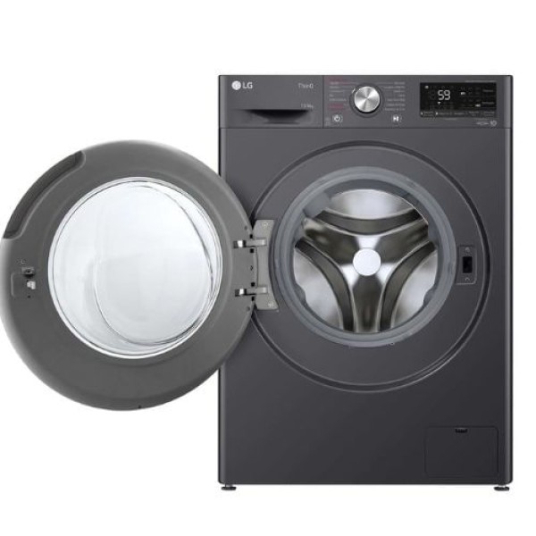Encontraproduto.com.br - Lava e Seca LG Smart 13Kg VC4 CV5013BC4 Titanium 127V