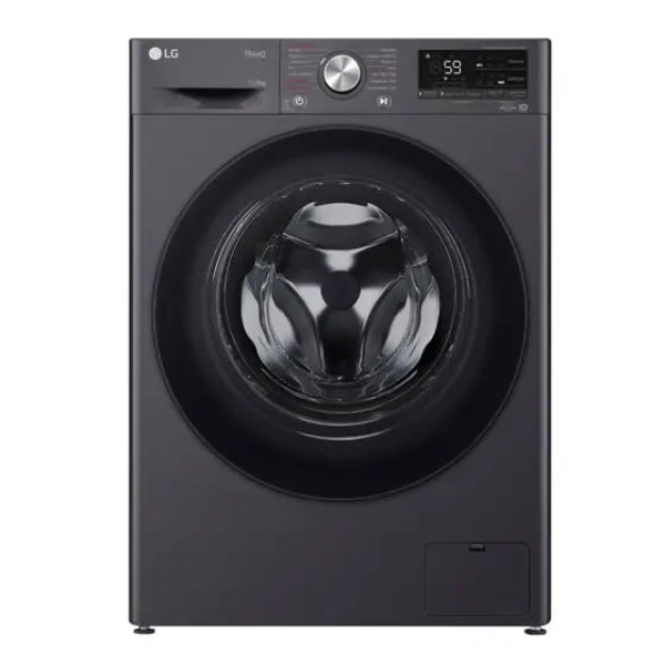 Encontraproduto.com.br - Lava e Seca LG Smart 13Kg VC4 CV5013BC4 Titanium 127V