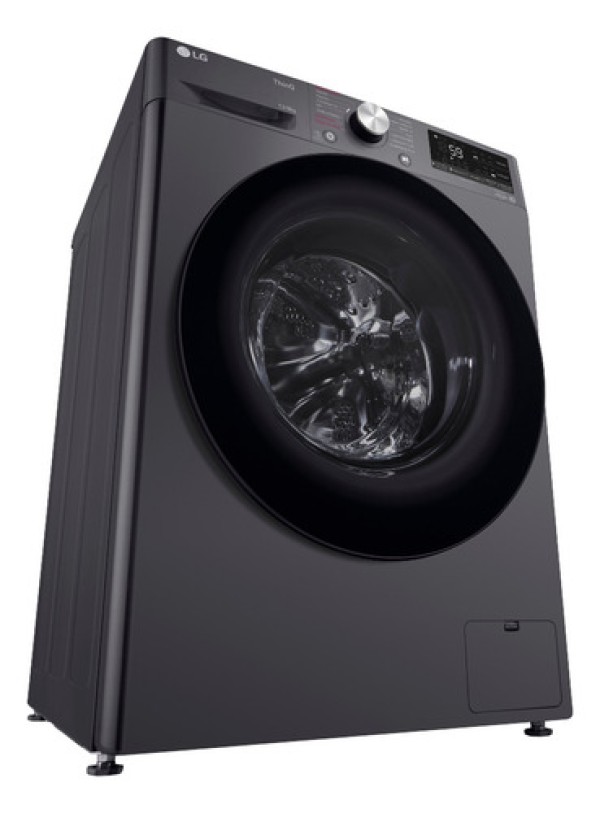 Encontraproduto.com.br - Lava e Seca LG Smart 13Kg VC4 CV5013BC4 Titanium 127V