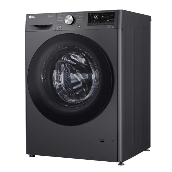 Encontraproduto.com.br - Lava e Seca LG Smart 13Kg VC4 CV5013BC4 Titanium 127V