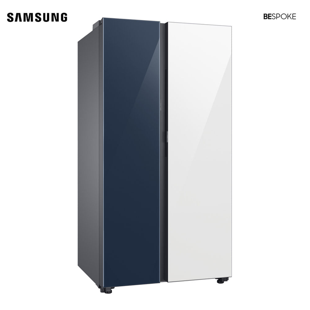 Encontraproduto.com.br - Geladeira Bespoke Side by Side com Porta de Abertura Automática 590L RS60CB760