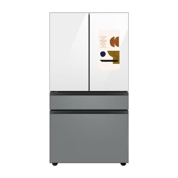 Encontraproduto.com.br - Geladeira Samsung Bespoke Family Hub 4 Portas com FlexZone 477L 110V RF23BB89006MAZ