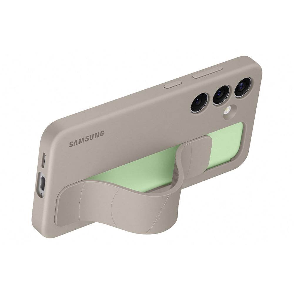Encontraproduto.com.br - Capa Protetora Silicone com Cinta Galaxy S24