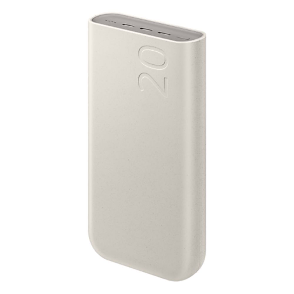 Encontraproduto.com.br - Bateria Samsung EB-P4520XUPGBR 3x USB-C 20.000mAh 45W Bege