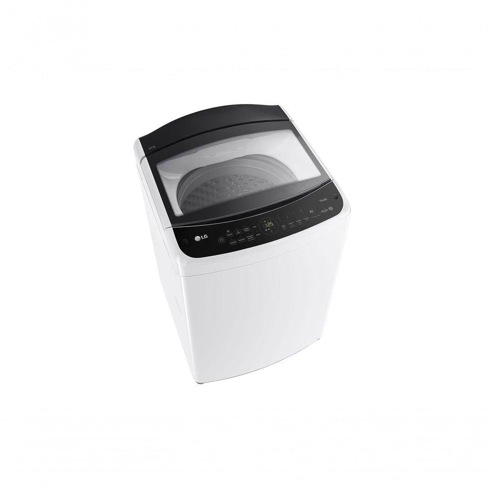 Máquina de Lavar LG 16kg Branca com Inteligência Artificial AIDD™ e porta com fechamento suave