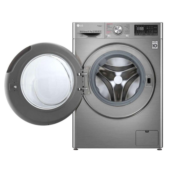 Encontraproduto.com.br - Lava e Seca Smart LG 11kg Aço Escovado VC3 220V CV7011TC4A